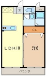 フローレス八番館の物件間取画像